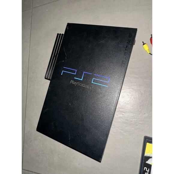 Sony PlayStation 2 PS2 Fat Console SCPH-30001 Ac/av Cords Madden 2005 + Receiver - Picture 2 of 13